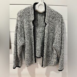 Vintage Open Knit Cardigan – LADY PLUS – Size 1X/2X